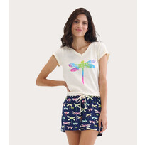 Little Blue House by Hatley Dragonfly | V-Neck Tee