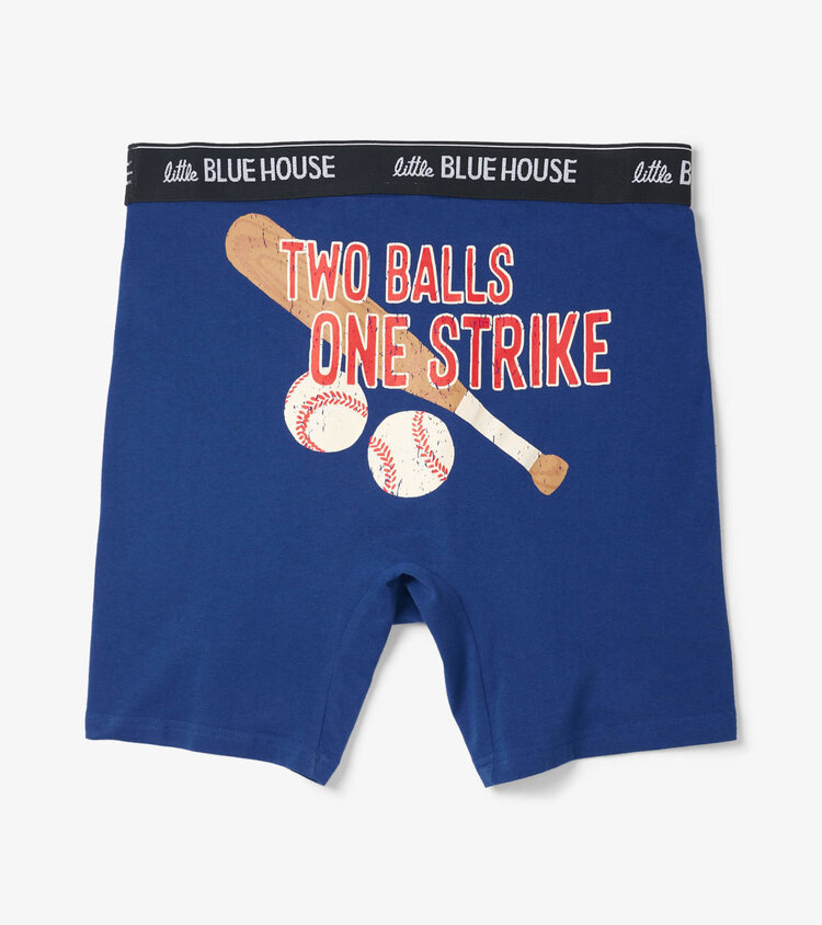 Little Blue House by Hatley Two Balls, One Strike | Boxer Brief