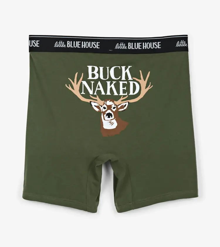 Little Blue House by Hatley Buck Naked | Boxer Briefs