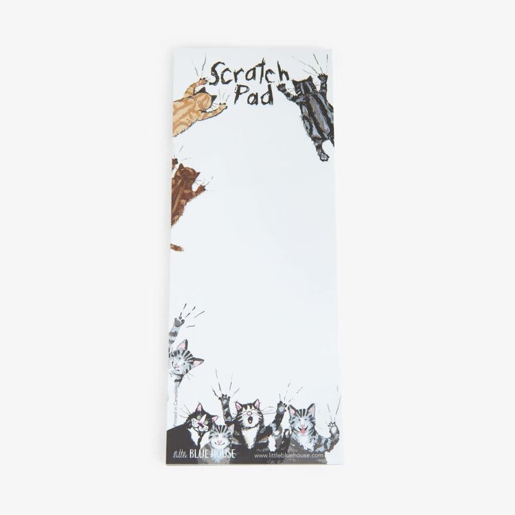 Little Blue House by Hatley Scratch Pad | Magnetic List