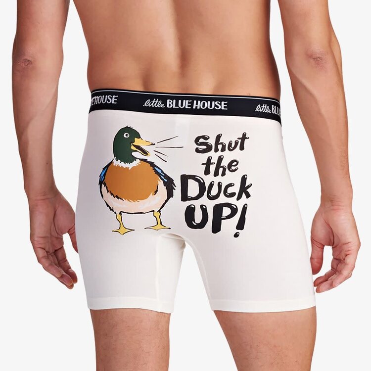 Little Blue House by Hatley Shut the Duck Up | Boxer Briefs