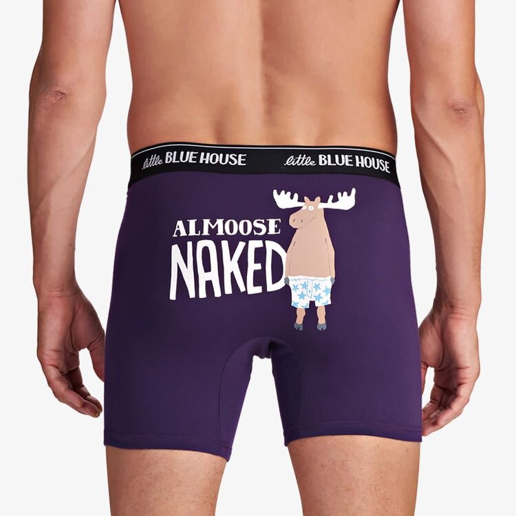 Little Blue House by Hatley Almoose Naked | Boxer Briefs