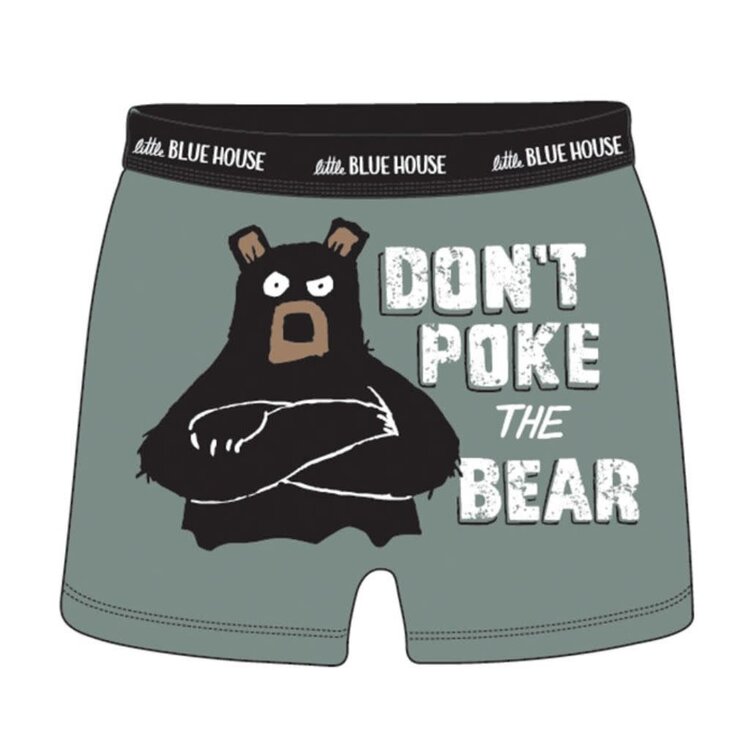 Little Blue House by Hatley Don't Poke the Bear | Boxer Shorts