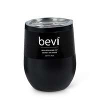 Bevi Bevi Insulated Wine Cup | Black
