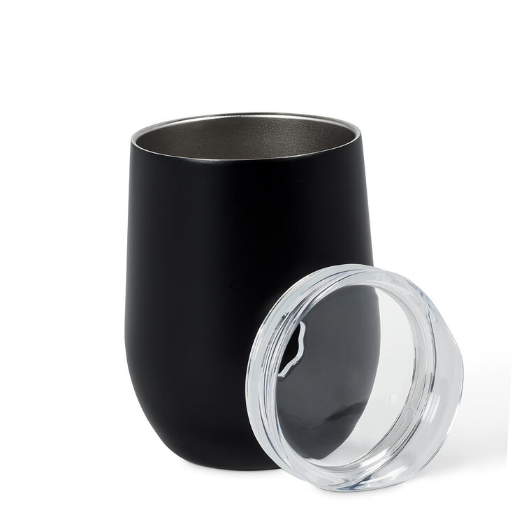 Bevi Bevi Insulated Wine Cup | Black