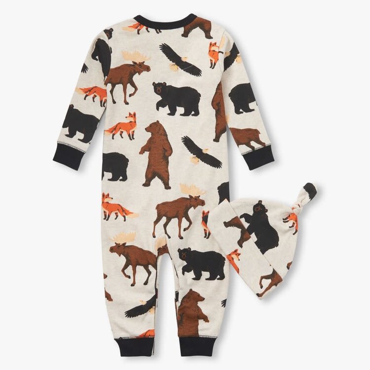 Little Blue House by Hatley Wildlife | Coverall & Hat