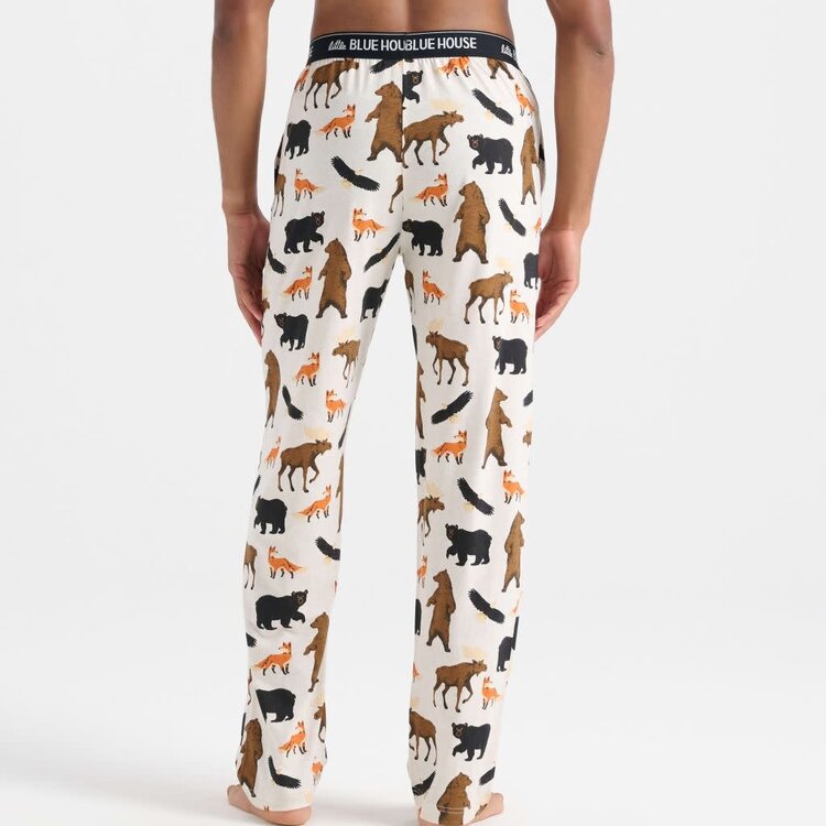 Little Blue House by Hatley Wildlife | Jersey Pajama Pants