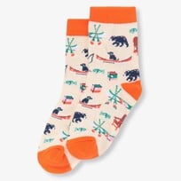 Little Blue House by Hatley Kids Cream On The Lake | Crew Socks