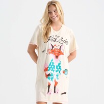 Little Blue House by Hatley Cream For Fox Sake  | Sleepshirt