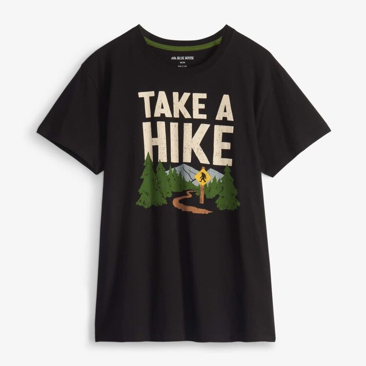 Little Blue House by Hatley Take A Hike | Jersey Tee