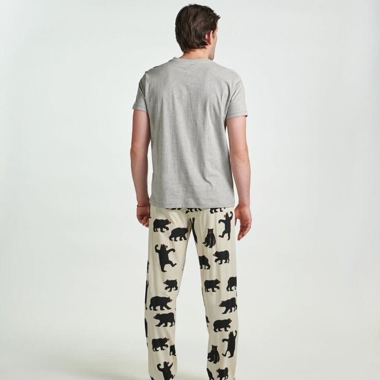 Little Blue House by Hatley Bear on Grey | Tee