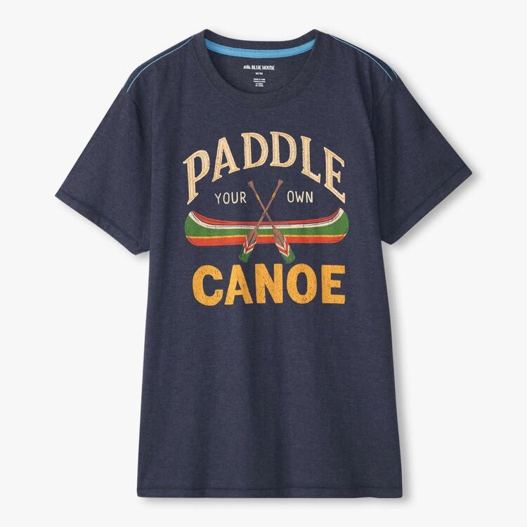 Little Blue House by Hatley Paddle Your Own Canoe | Jersey Tee