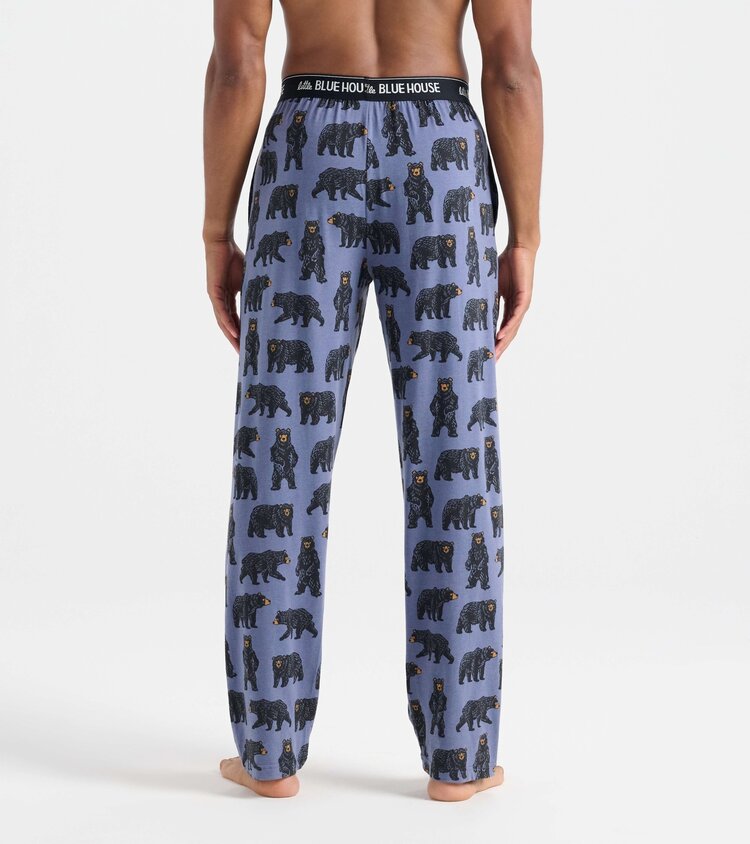 Little Blue House by Hatley Wild Bears | Jersey Pajama Pants