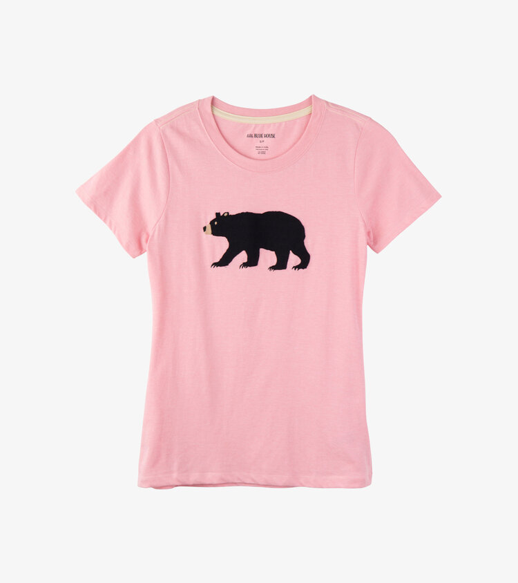 Little Blue House by Hatley Black Bears | Top