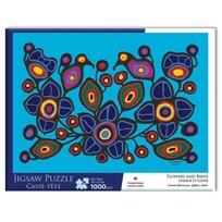Oscardo Norval Morrisseau Flowers & Birds | Jigsaw Puzzle