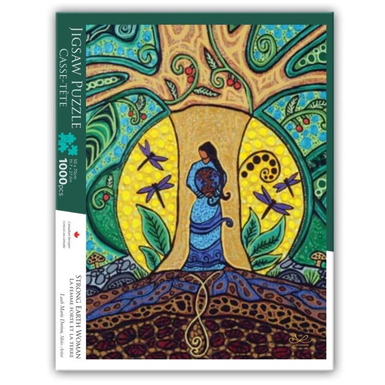 Oscardo Leah Dorion Strong Earth Woman | Jigsaw Puzzle
