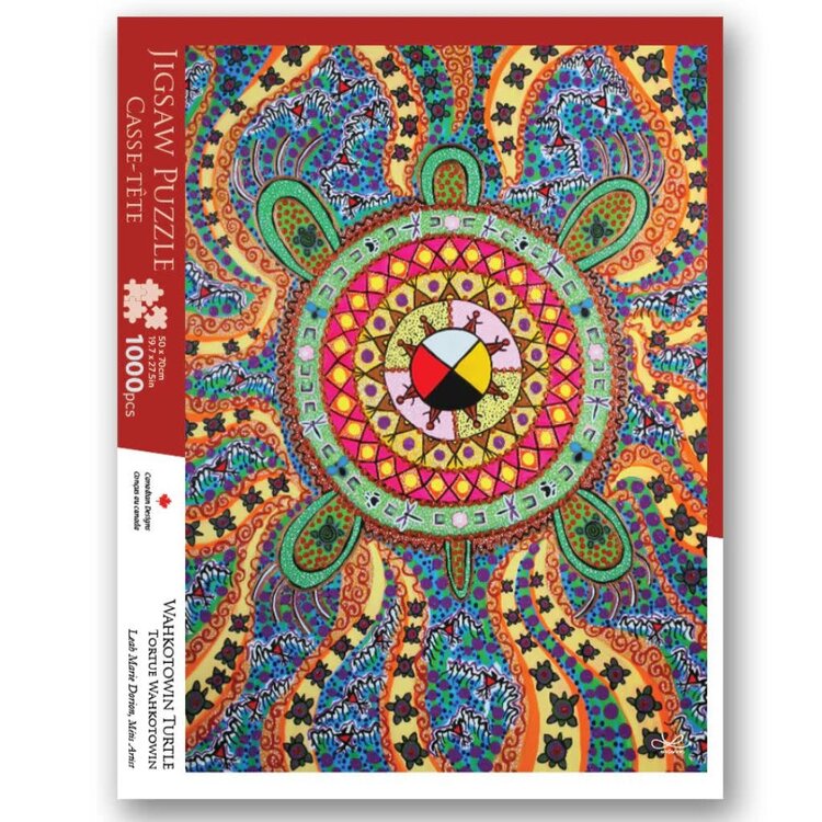 Oscardo Leah Dorion Wahkotowin Turtle | Jigsaw Puzzle