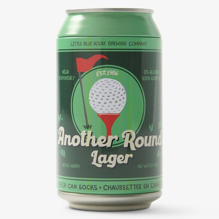 Little Blue House Balls and Tees | Beer Can Sock