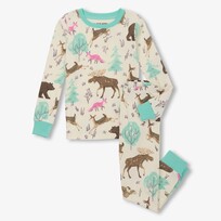 Little Blue House Forest Creatures | Pajama Set