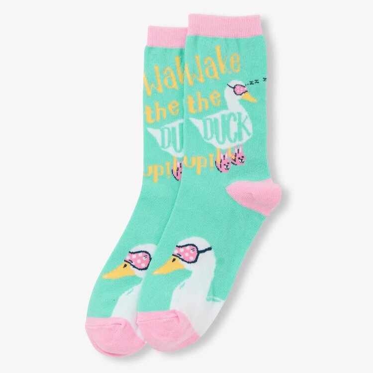 Little Blue House Wake the Duck Up | Crew Sock
