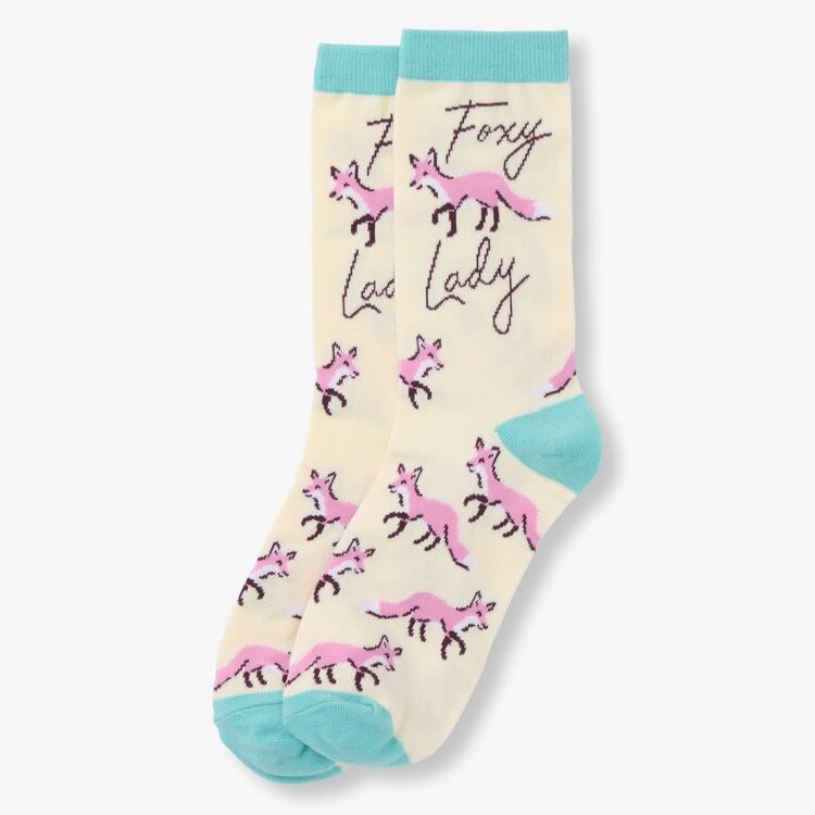 Little Blue House Foxy Lady | Crew Sock