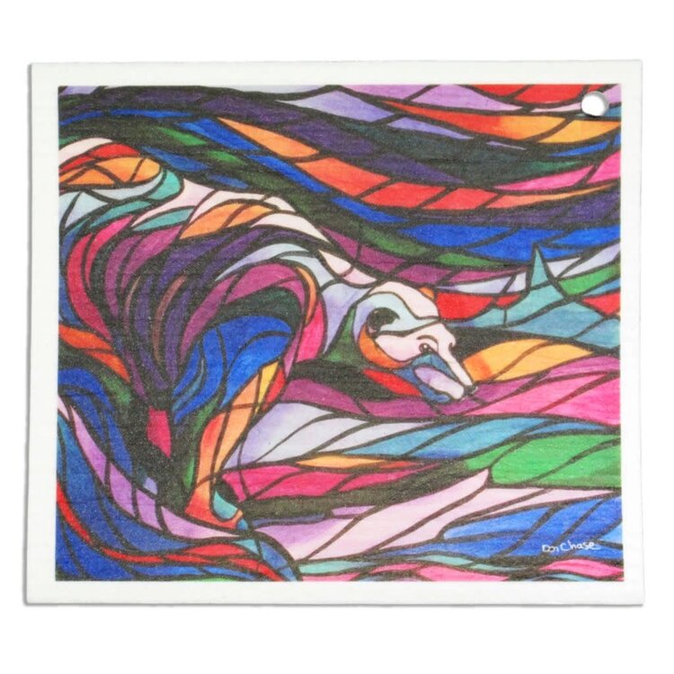 Oscardo Salmon Hunter | Eco-Dish Cloth