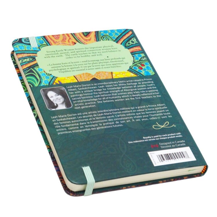 Oscardo Strong Earth Woman | Hardcover Journal