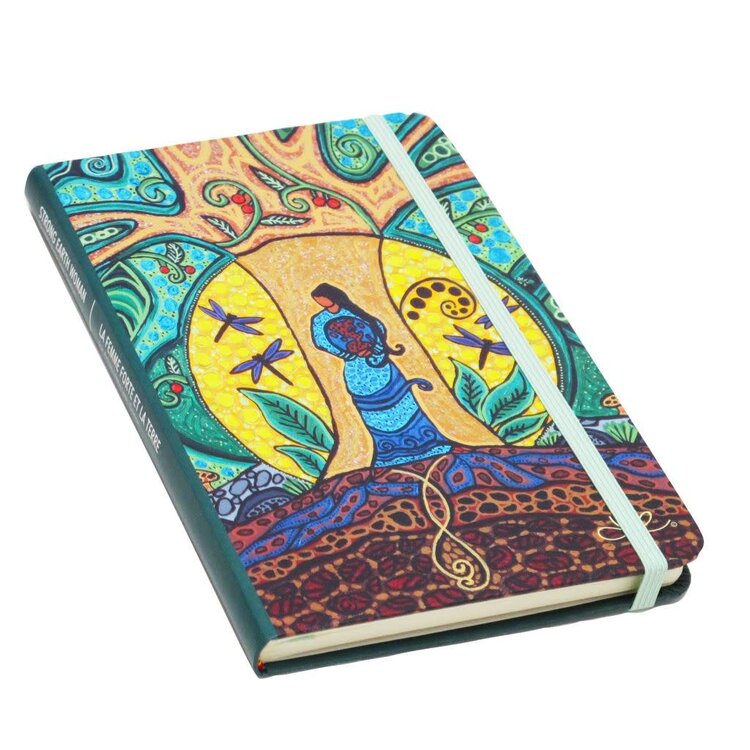 Oscardo Strong Earth Woman | Hardcover Journal