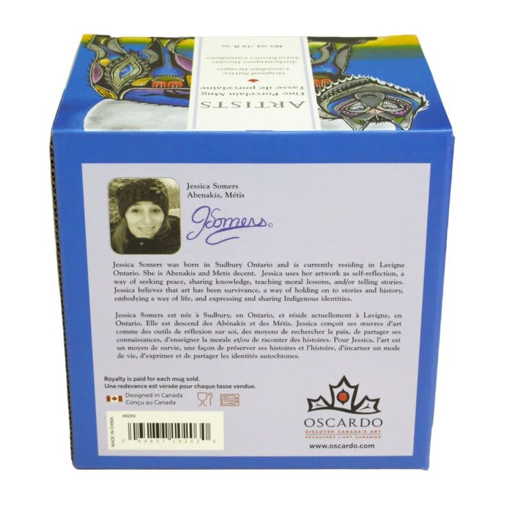 Oscardo Wolf | Porcelain Mug