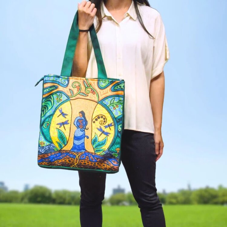Oscardo Strong Earth Woman | Recycled Eco Bag