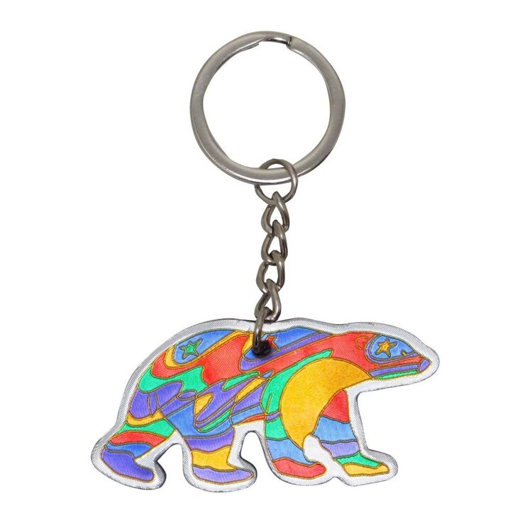 Oscardo Alpha Bear | Metallic Key Chain