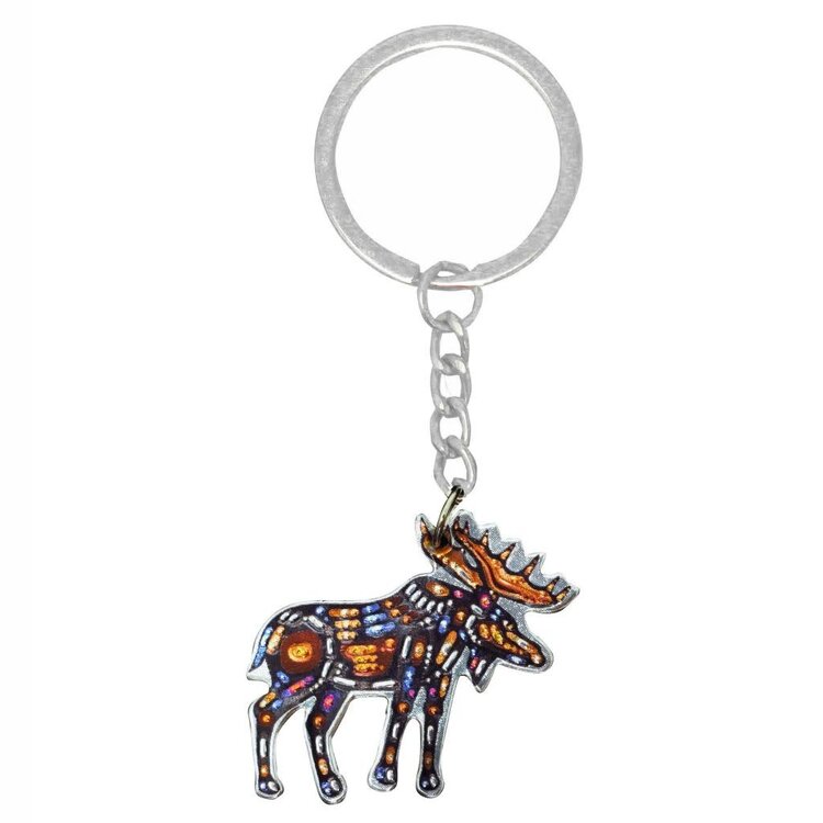 Oscardo Moose | Metallic Key Chain