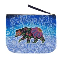 Oscardo Celestial Bear | Recycled Eco Zip Pouch