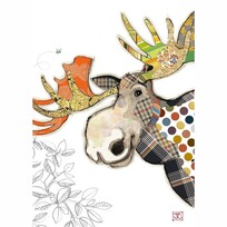 Kooks - Bug Art Malcom Moose | Greeting Card
