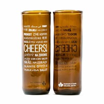 Rebeer Glasses Cheers | Upcycled Beer Glass