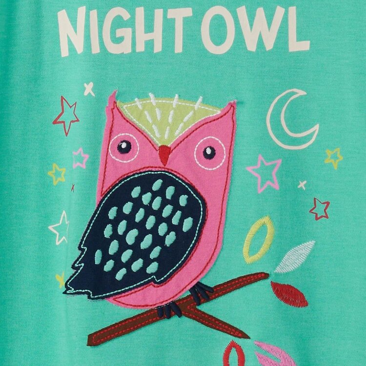 Little Blue House by Hatley Night Owl | Pajama Tee