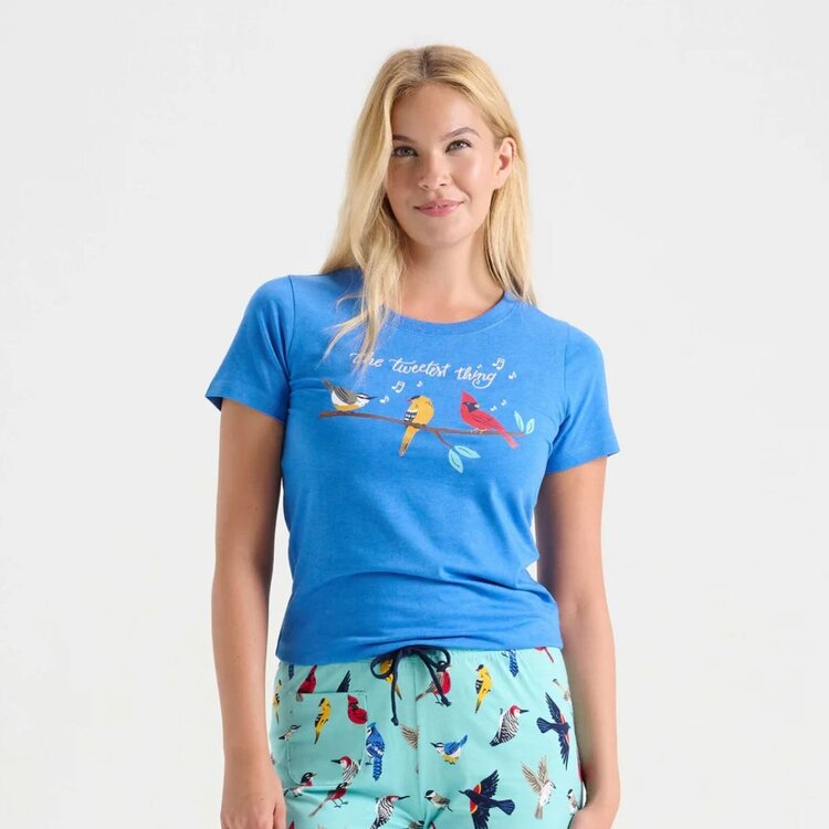 Little Blue House by Hatley Tweetest Thing | Pajama Tee