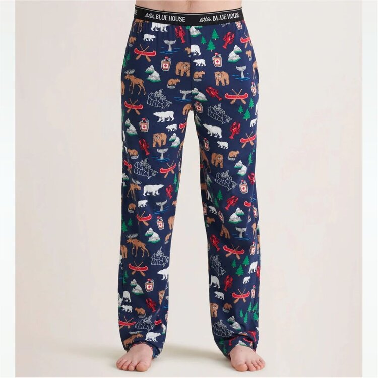 Little Blue House by Hatley True North | Jersey Pajama Pants
