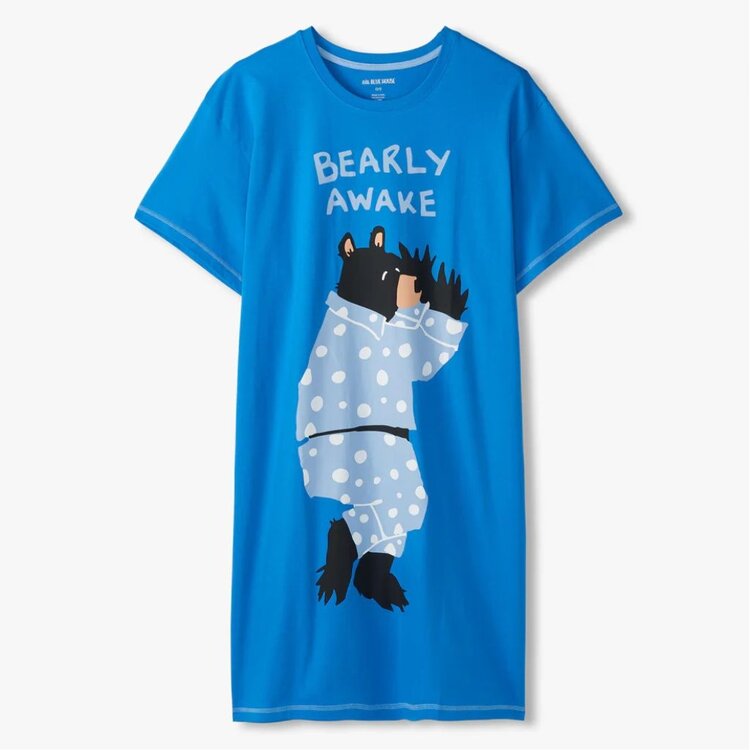 Little Blue House by Hatley Bearly Awake | Unwrapped Sleepshirt