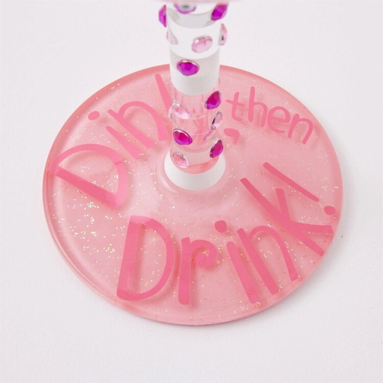 Lolita Dink then Drink | Wine Glass