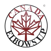 FKI 22794 - Elbows Up | Metal Wall Circle