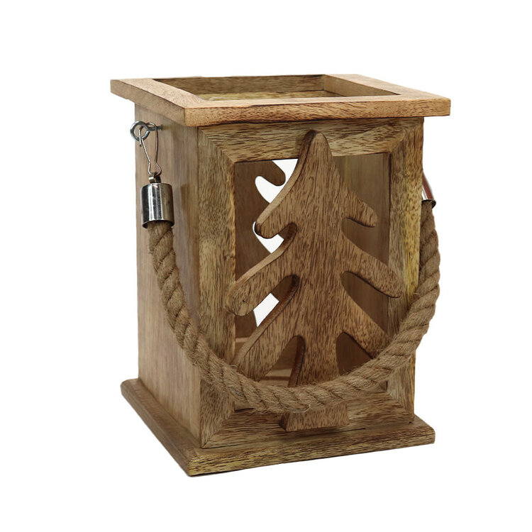 FKI Wooden Lantern | Candle Holder