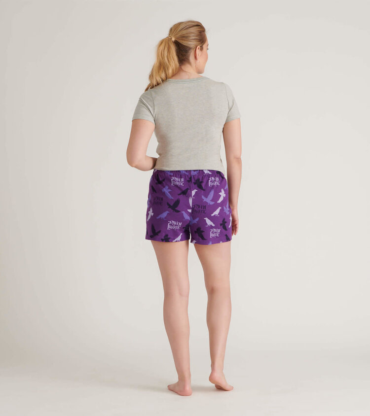 Little Blue House by Hatley Raven Lunatic | Sleep Shorts