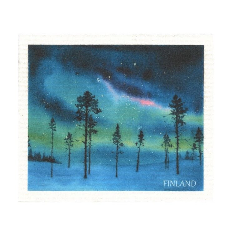 MORE JOY Northern Lights |  Dishcloth
