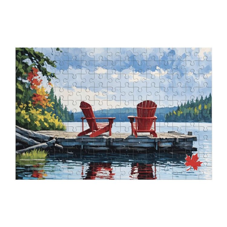 Peak Time Cottage Chairs | 150pc Travel Puzzle