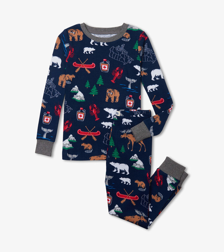 Little Blue House by Hatley Kids True North | Pajama Set
