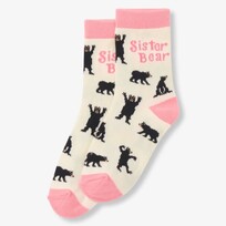 Little Blue House by Hatley Sister Bear | Crew Sock