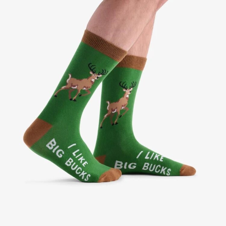 Little Blue House by Hatley I Like Big Bucks | Crew Sock