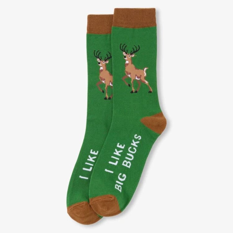 Little Blue House by Hatley I Like Big Bucks | Crew Sock