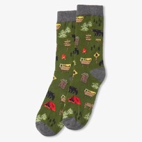 Little Blue House by Hatley Hiking Trail | Crew Sock